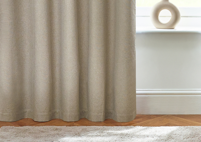 Dawn (Blackout) Eyelet, Natural - Ready Made Curtains - Image 6
